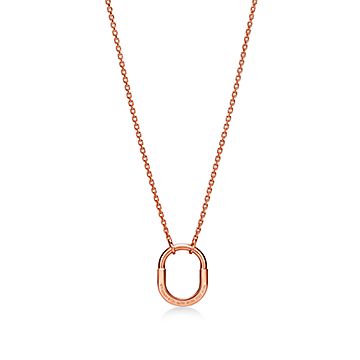 Tiffany ティファニーロック　スモールペンダント YGダイヤ ティファニー ロック ペンダント ダイヤモンド イエローゴールド