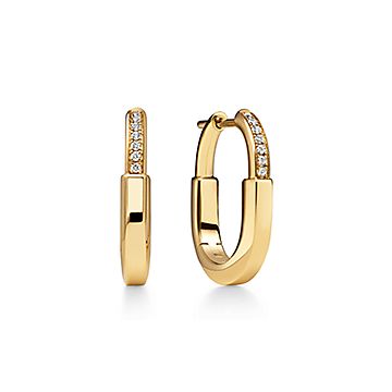 ロック ピアス イエローゴールド ティファニー ロック ピアス イエローゴールド（スモール