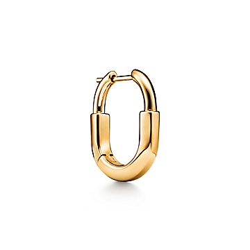 ロック ピアス イエローゴールド ティファニー ロック ピアス イエローゴールド（スモール