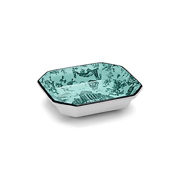 ティファニー トワル ヴィド ポシェ マルチカラー ボーンチャイナ、4点