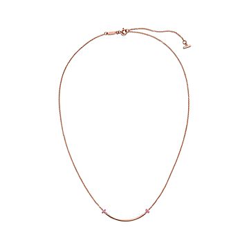 【ユキズム】試着のみ！　Tiffany & Co. Tスマイル　ローズG♪ ユキズム様専用】試着のみ！ Tiffany & Co. Tスマイル ローズG♪