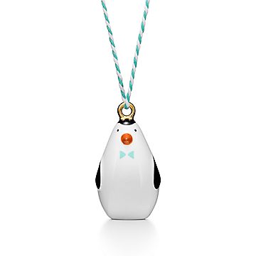 ティファニー ホーム エッセンシャル ペンギン オーナメント ボーン
