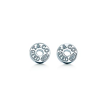 ティファニー 1837 サークル ピアス スターリングシルバー | Tiffany & Co