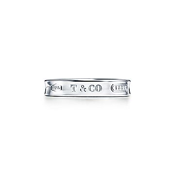 ティファニー 1837™ リング シルバー（ナロー） | Tiffany & Co 
