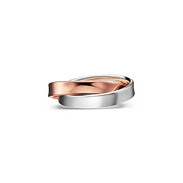 ティファニー 1837 インターロッキング サークル リング 18K ティファニー 1837 インターロッキング サークル リング 18K