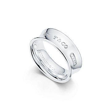 ティファニー 1837™ リング（ミディアム）シルバー | Tiffany & Co 