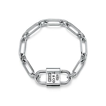 ティファニー 1837™ ダブル ロック ブレスレット スターリングシルバー 