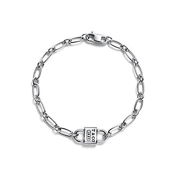 ティファニー 1837™ ダブル ロック ブレスレット スターリングシルバー 