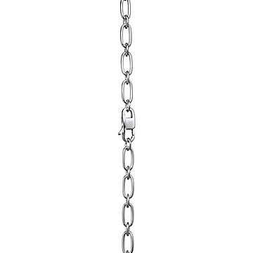Tiffany & Co_スモール ダブル ロック シルバーネックレス 新作）Tiffany & Co スモールダブルロックネックレス (Tiffany