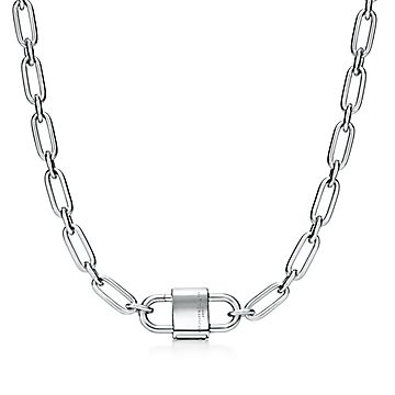 ティファニー 1837™ ダブル ロック ネックレス スターリングシルバー 