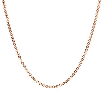 チェーン 18K ローズゴールド、長さ 20