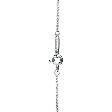 チェーン 18K ホワイトゴールド、長さ 18
