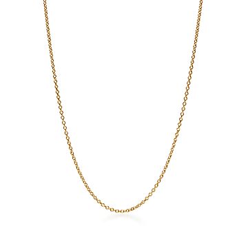 チェーン 18K ゴールド、長さ 18インチ（約 46CM） | Tiffany & Co 
