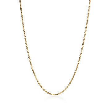 チェーン 18K ゴールド、長さ 24