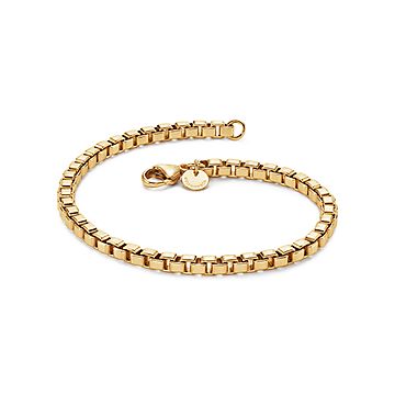 ベネチアン リンク ブレスレット（ミディアム）18K ゴールド | Tiffany