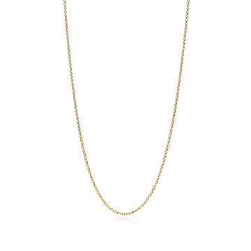 18k Gold Chain Necklace In 30 Length Tiffany Co - Gold Chains Pendants 18k Gold Chain Necklace In 30 Length Tiffany Co - Gold Chains Pendants