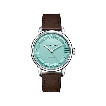 ティファニー アトラス 38MM 自動巻きウォッチ ステンレス