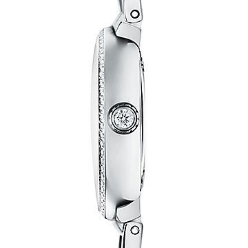 【Tiffany】Atlas 2-Hand 29 mm ウォッチ ★ シルバーアズール Tiffany & Co. Atlas 2-Hand 60166378 Women's Watch in