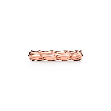 Bird on a Rock by Tiffany Wings Narrow Ring in Rose Gold | Tiffany
