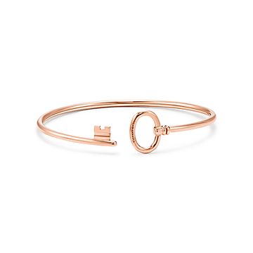 Bracelet Wire Clés Tiffany en or rose 