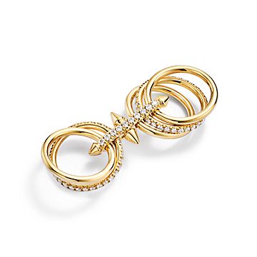 Tiffany ティファニー タイタン #18 3連リング ダイアモンド ティファニー タイタン BY ファレル・ウィリアムス リング