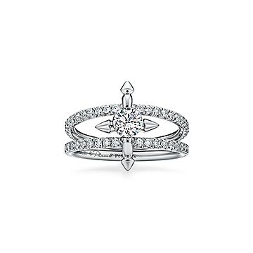 ティファニー　チタンリング TIFFANY&Co. ティファニー アトラス チタン リング・指輪