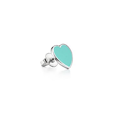 orecchini tiffany cuore azzurro