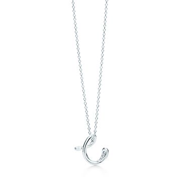 tiffany heart link lariat necklace