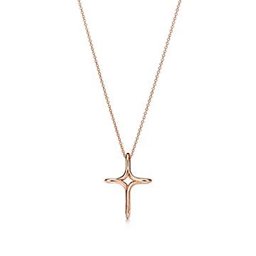 elsa peretti infinity cross necklace