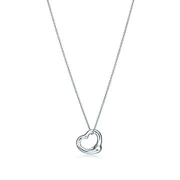 open heart pendant tiffany and co