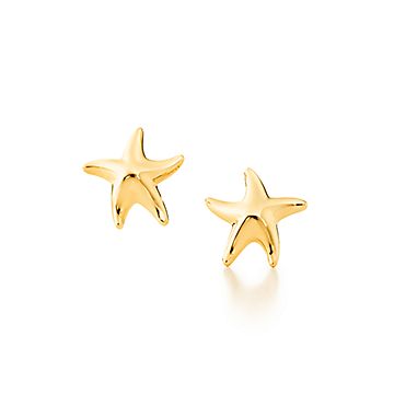 tiffany elsa peretti starfish earrings