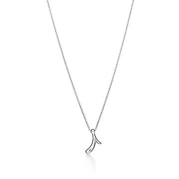 elsa peretti letter necklace