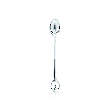 Elsa Peretti Eternal Circle Child's Fork and Spoon Set in Sterling Silver, Size: 4.5 in.