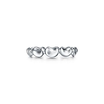 【Tiffany & Co】Elsa Peretti Bean デザインリング ミニ Elsa Peretti® Bean® design Continuous Ring in Sterling