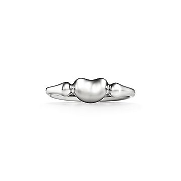 【Tiffany & Co】Elsa Peretti Bean デザインリング ミニ Elsa Peretti® Bean® design Ring in Sterling Silver, Mini