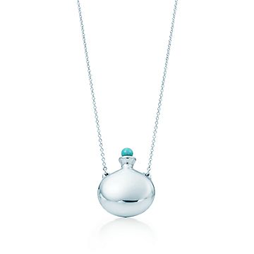 tiffany flask necklace