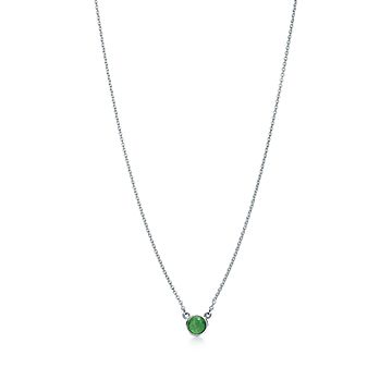 green tiffany necklace