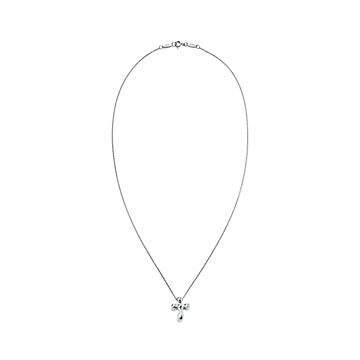 Elsa Peretti™ cross pendant in sterling silver, 14 mm wide