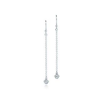 tiffany & co. silver drop earrings