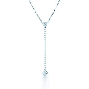 Elsa Peretti® Diamonds by the Yard® necklace in platinum