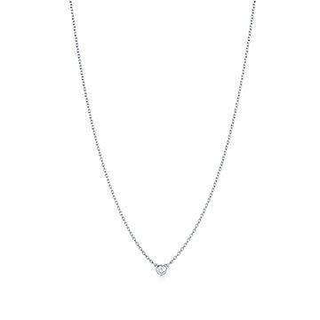 Elsa Peretti™ Diamonds by the Yard™ Single Diamond Pendant in