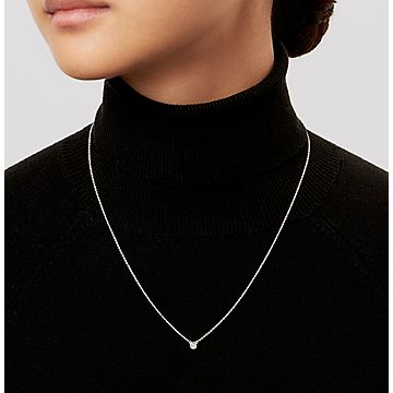 high neck diamond necklace