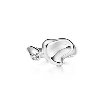 【Tiffany & Co】Elsa Peretti Full Heart ピアス Elsa Peretti® Full Heart earrings in 18k gold, 10 mm wide