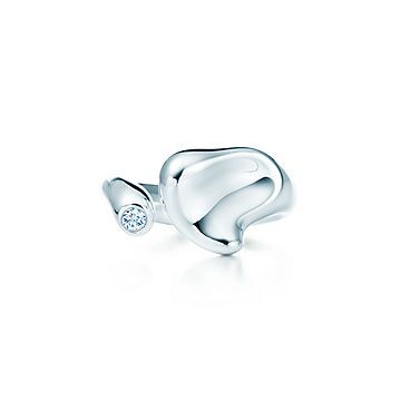 tiffany & co silver heart ring