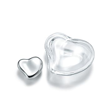 Elsa Peretti™ Heart box in crystal. | Tiffany & Co.