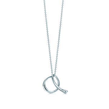 Elsa Peretti Letter Pendant Sterling Silver Small Letters A Z Available Tiffany Co