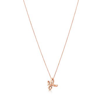 [Tiffany] Elsaa Peretti 日本未入荷 イニシャルペンダント Tiffany] Elsaa Peretti 日本未入荷 イニシャルペンダント
