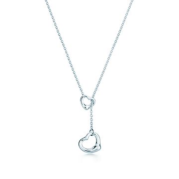 Elsa Peretti Open Heart Lariat In Sterling Silver Tiffany Co - Tiffany Open Heart Pendant Rose Gold Elsa Peretti Open Heart Lariat In Sterling Silver Tiffany Co - Tiffany Open Heart Pendant Rose Gold
