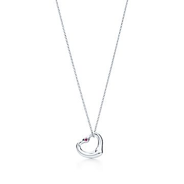Tiffany & Co - Return to Tiffany® Pink Heart Tag Charm in Silver on  Designer Wardrobe