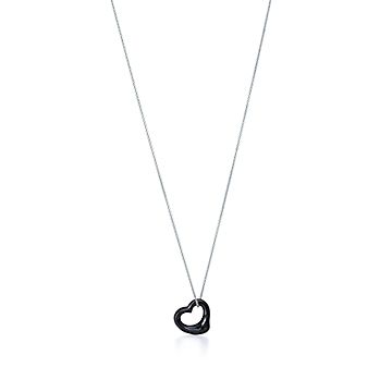 black heart tiffany necklace